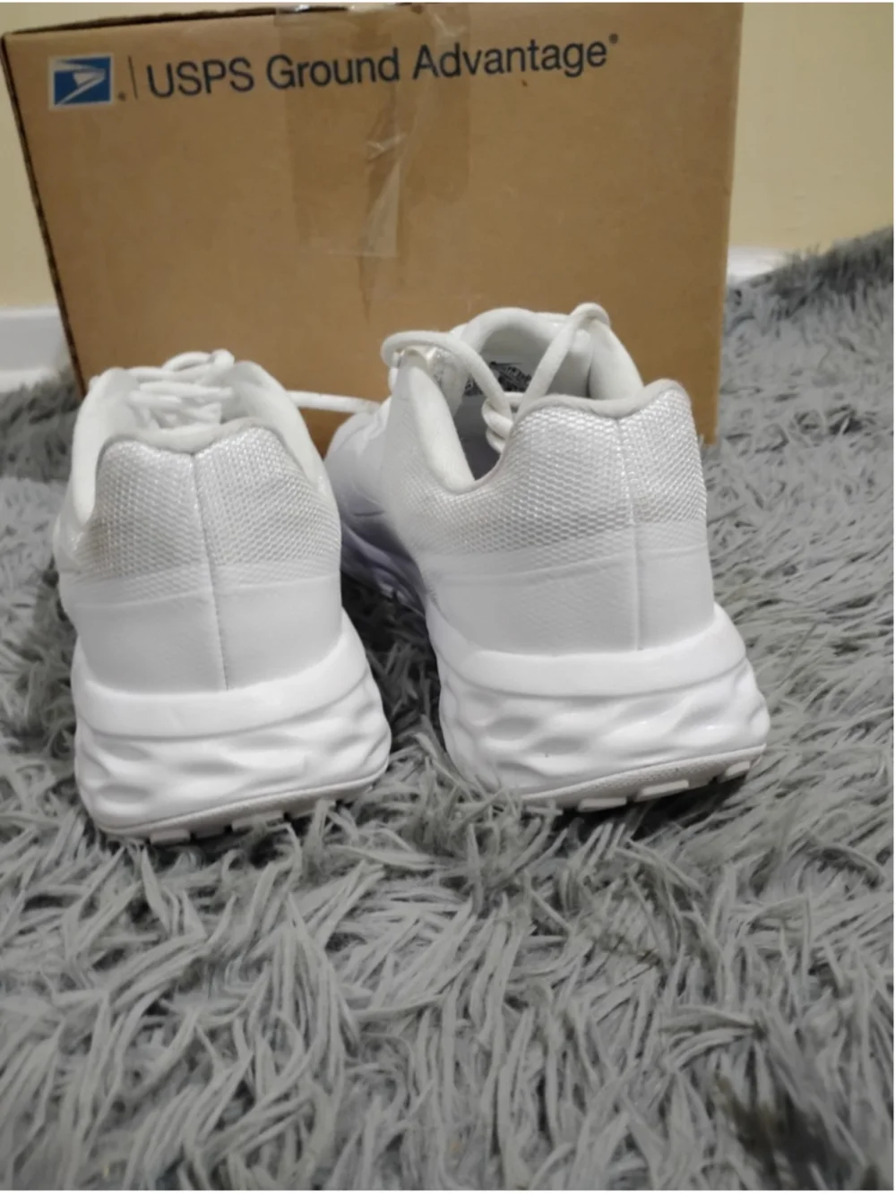Nike Revolution 6 NN TripleWhite Men Size 8.5 Running Sports SneakervDC3728-102